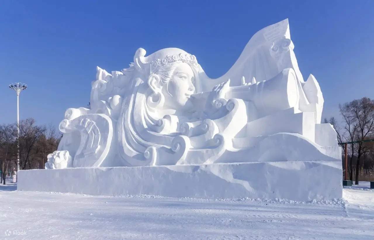 ハルビン冬氷雪祭り、氷雪世界、太陽島雪像、冬のプライベートグループ